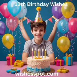 Read more about the article 13th Birthday Wishes