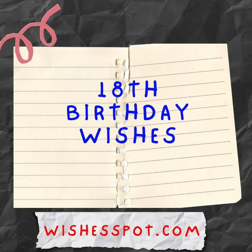 18th Birthday Wishes