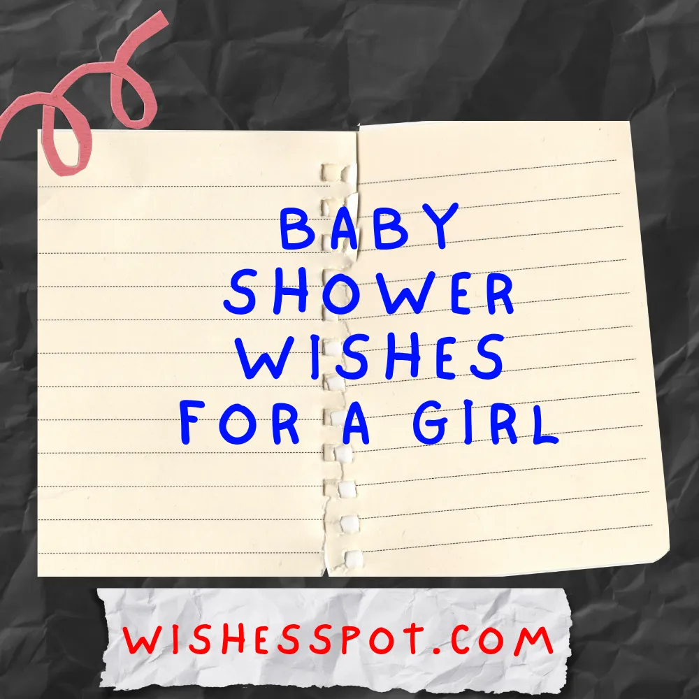 Baby Shower Wishes for a Girl