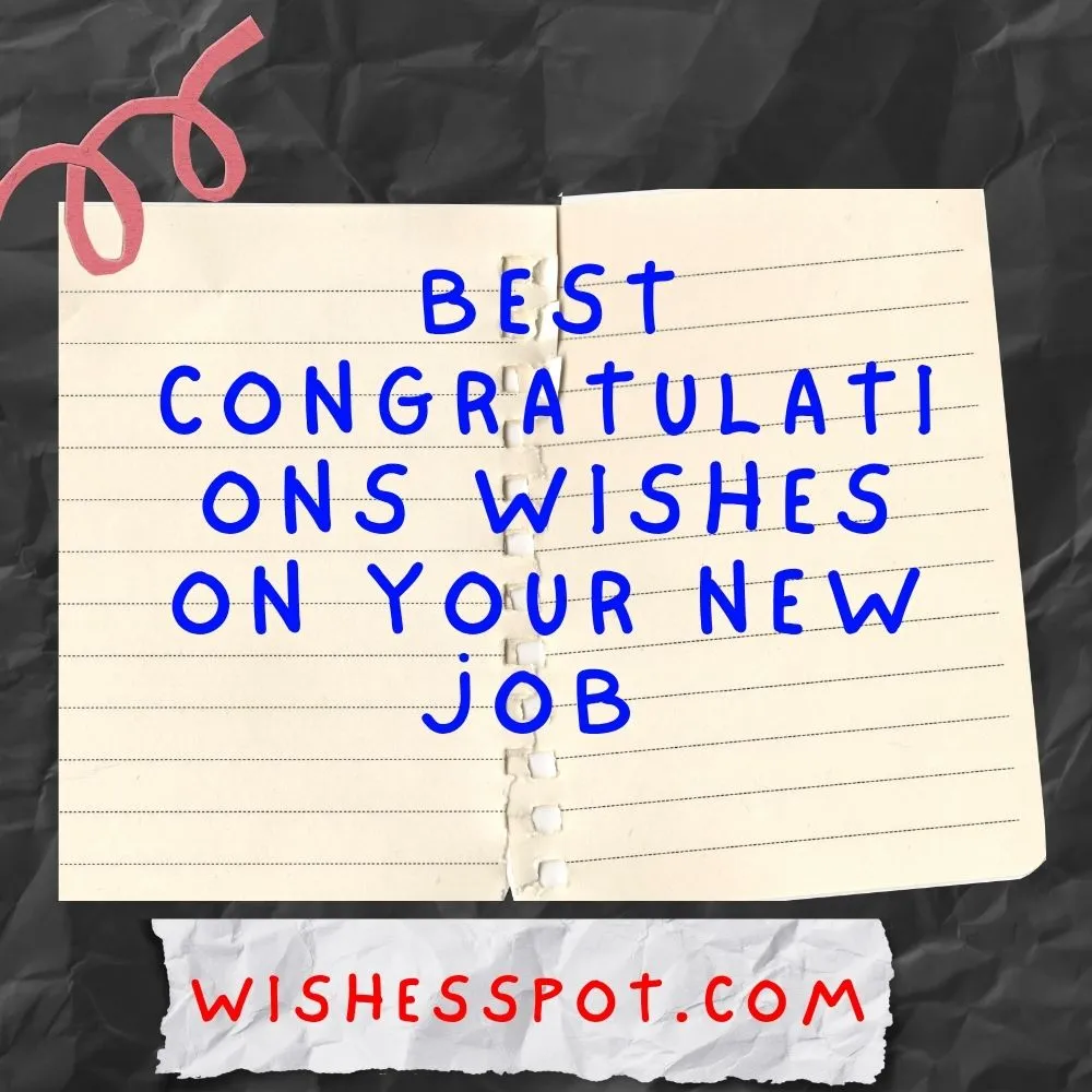 Best Congratulations Wishes on Your New Job