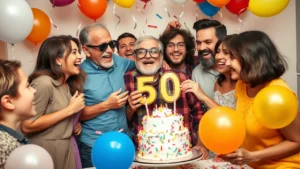 Read more about the article 500+Funny 50th Birthday Wishes