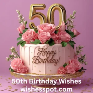 Read more about the article 50th Birthday Wishes