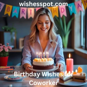 Read more about the article Birthday Wishes for Coworker